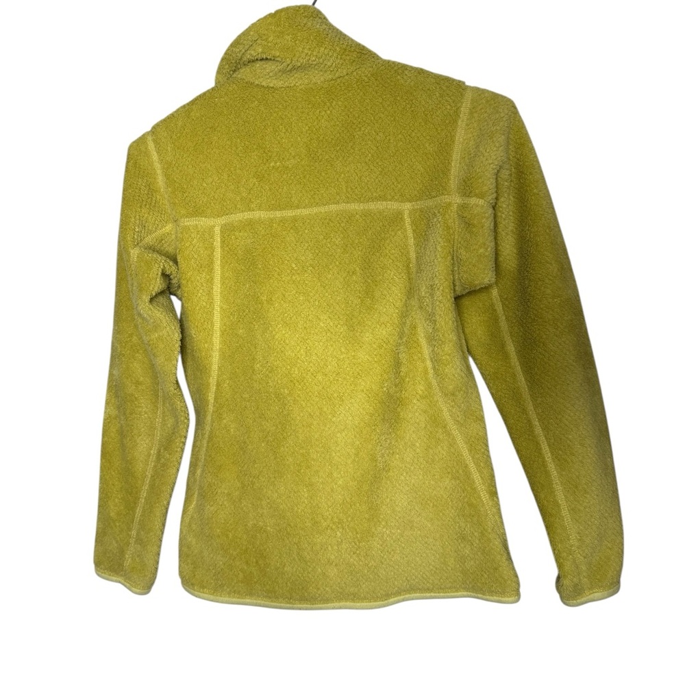 Patagonia pullover snap fleece yellow women’s XXS sweatshirt jacket winter - Picture 3 of 5
